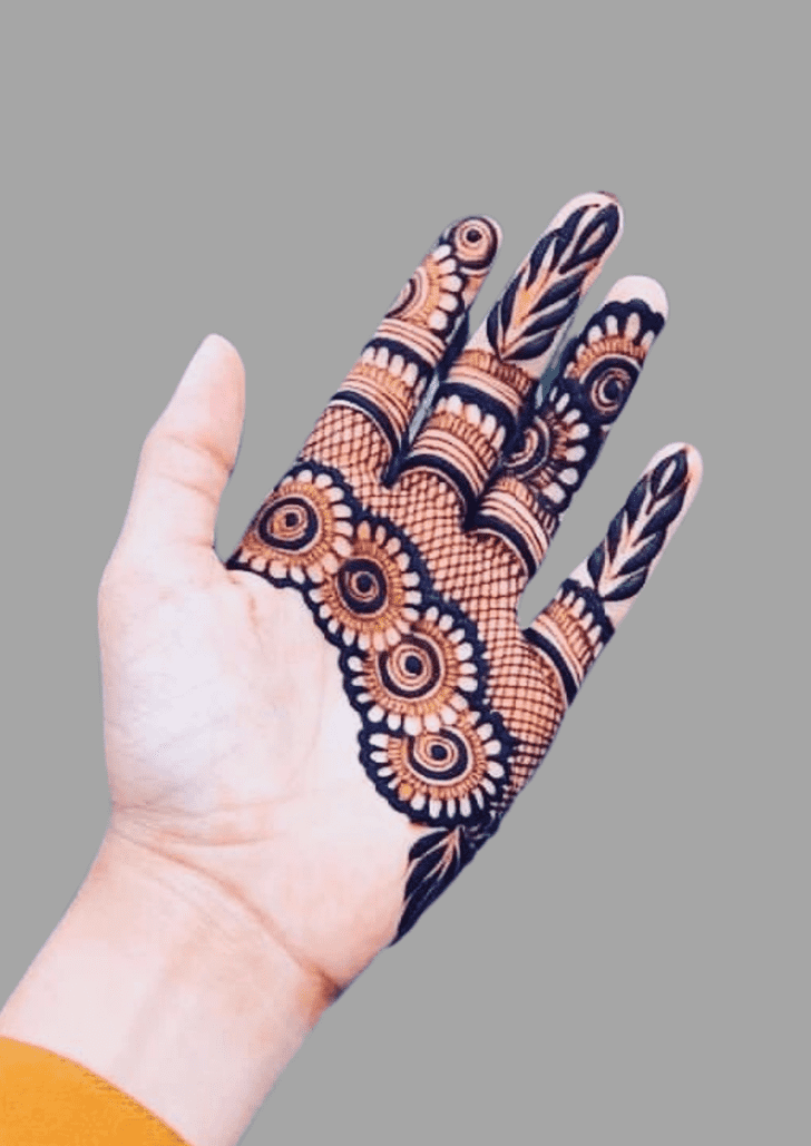 Delightful Brazil Henna Design