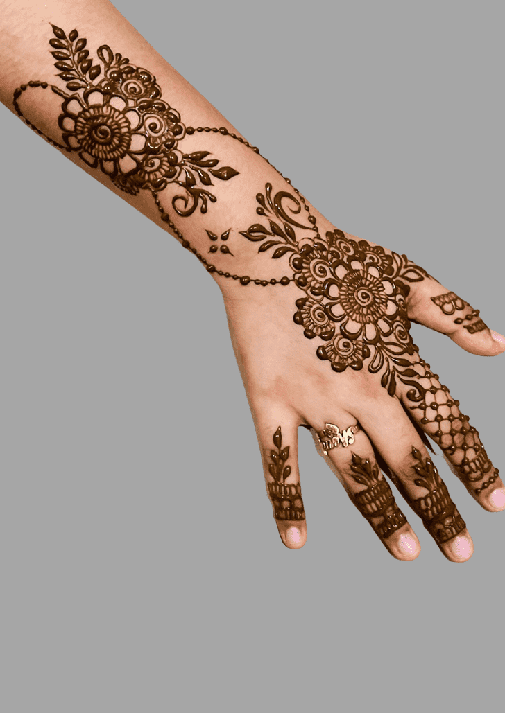 Arm Brazil Henna Design