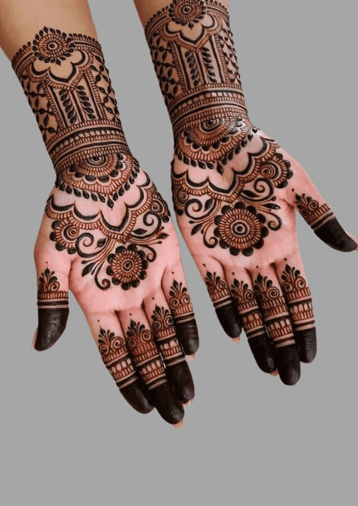 Enthralling Brazil Henna Design
