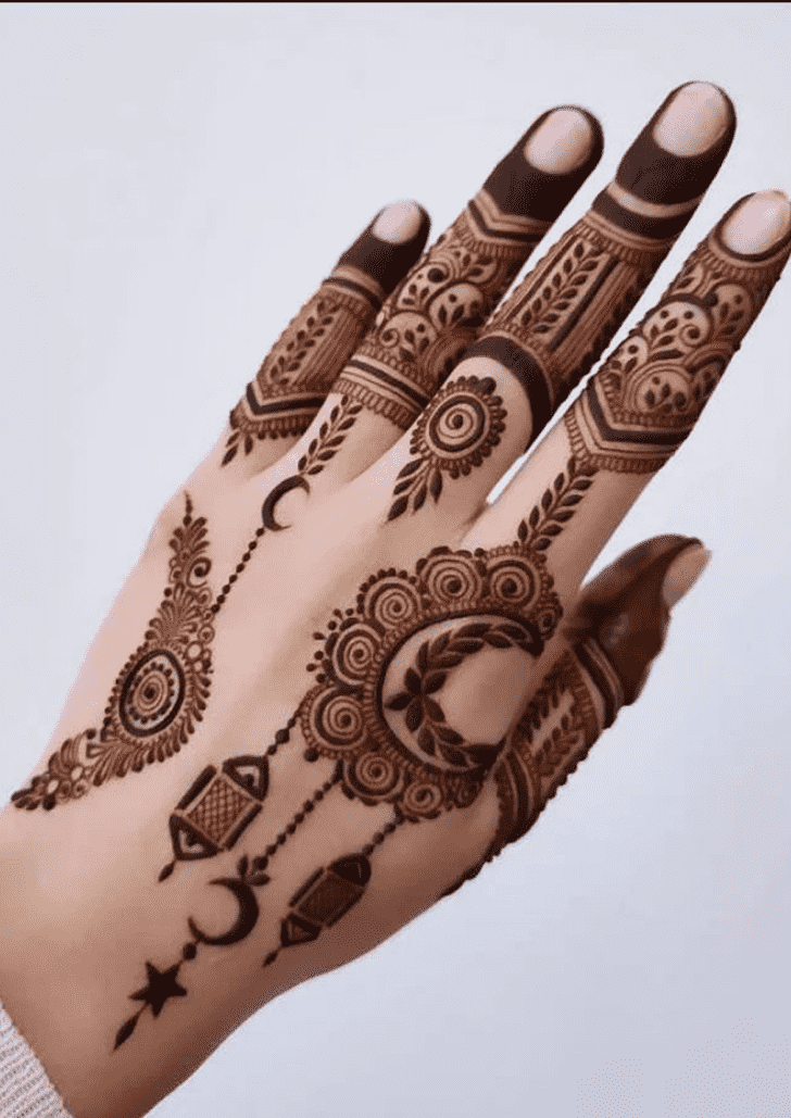 Exquisite Brazil Henna Design