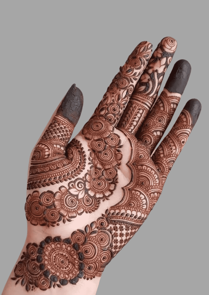 Inviting Brazil Henna Design