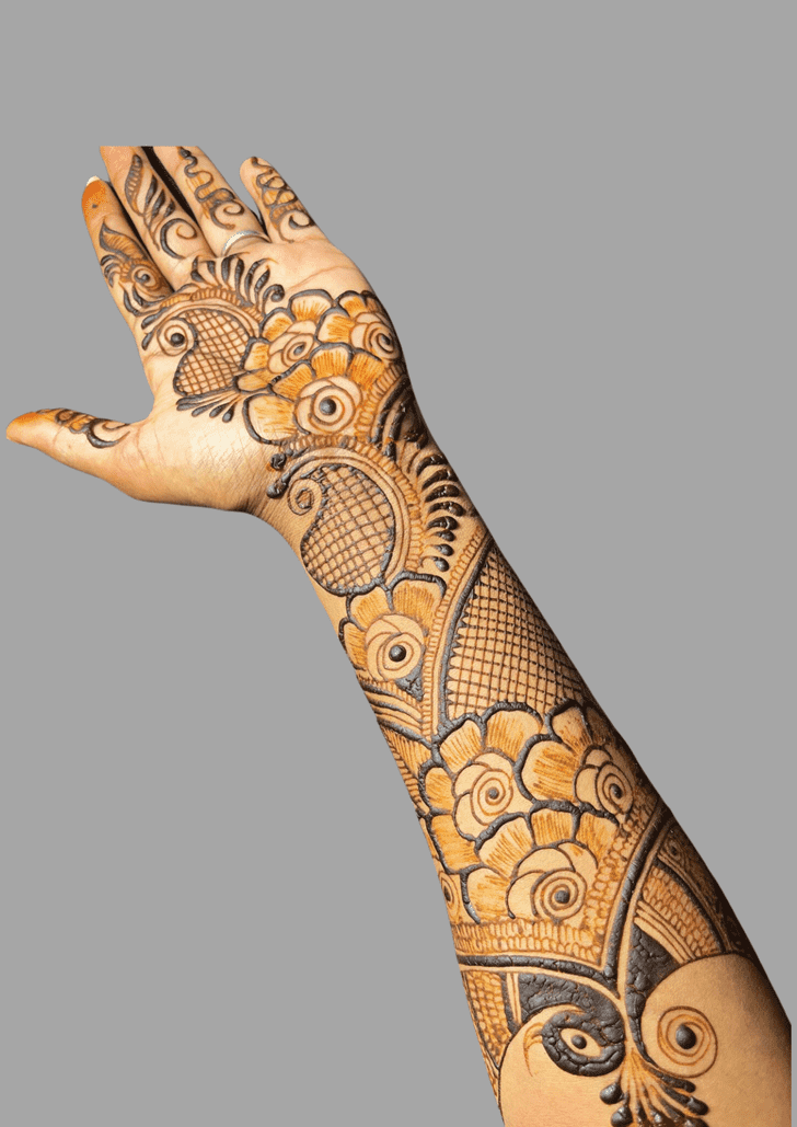 Pleasing Brazil Henna Design