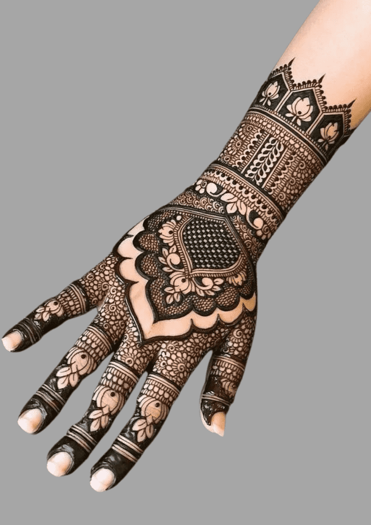 Pretty Brazil Henna Design