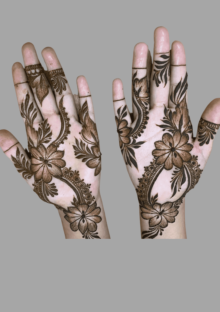 Shapely Brazil Henna Design