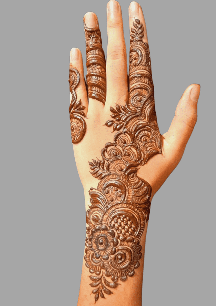 Stunning Brazil Henna Design