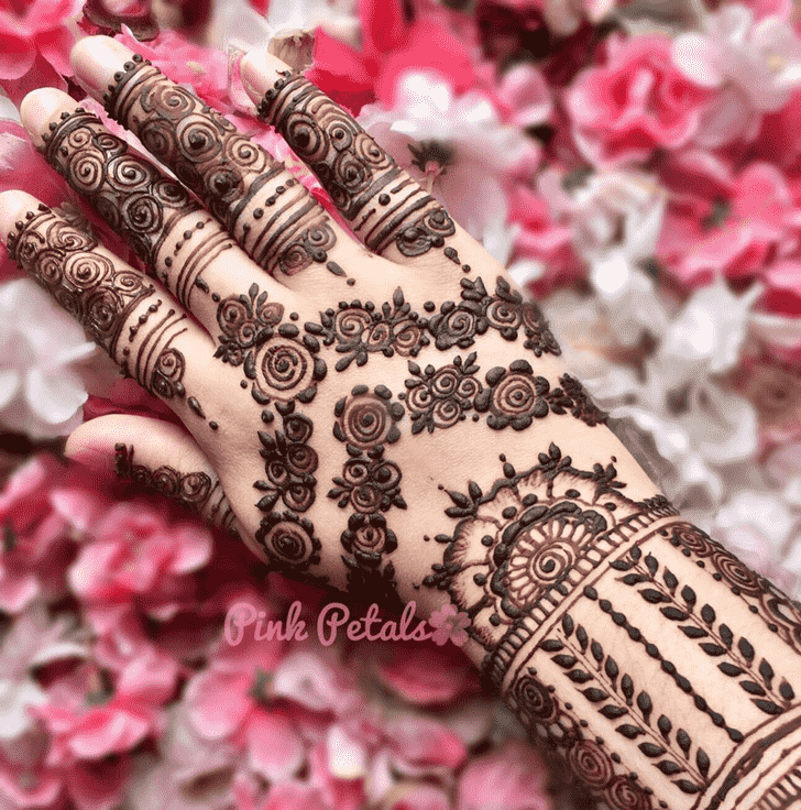 Lovely Bridal Mehndi Design