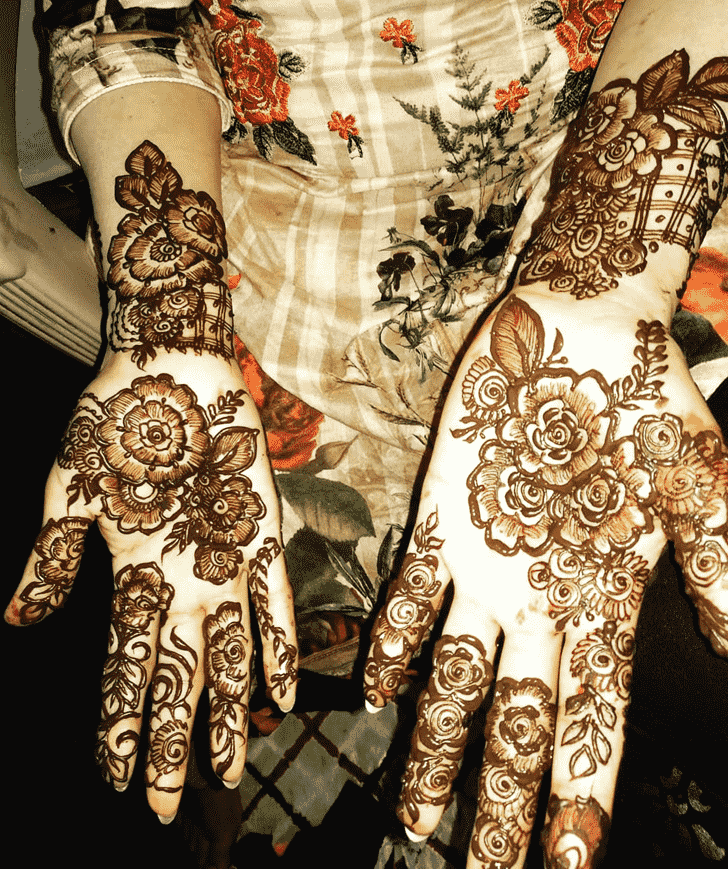 Stunning Bridal Henna Design