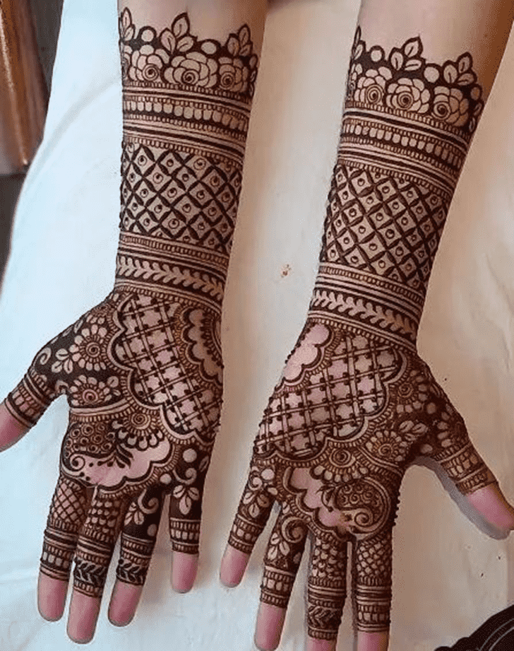 Classy Bride Henna Design