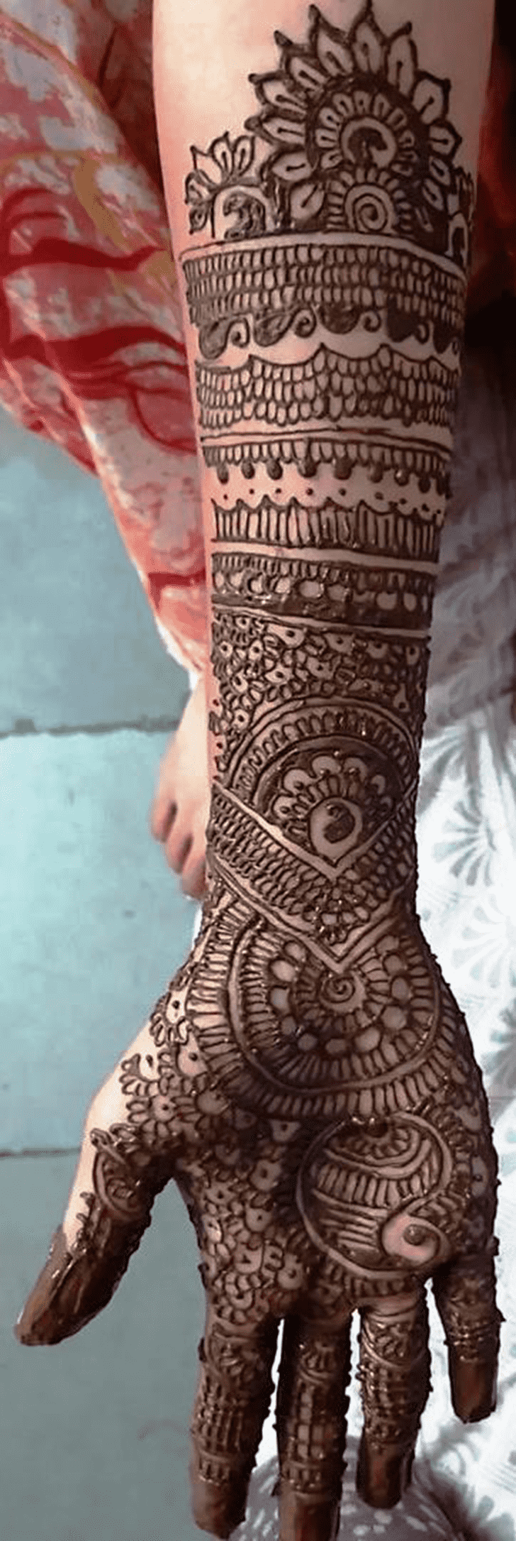 Dazzling Bride Henna Design