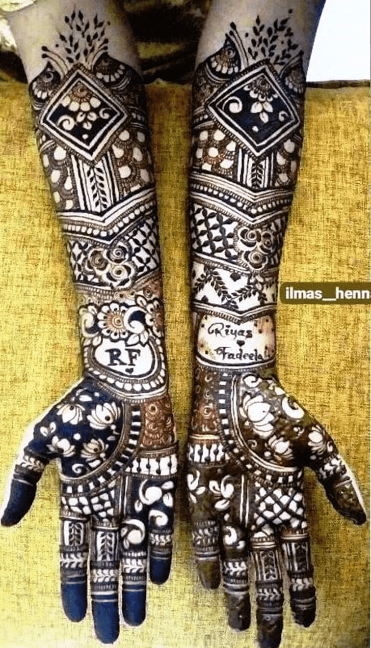 Delightful Bride Henna Design