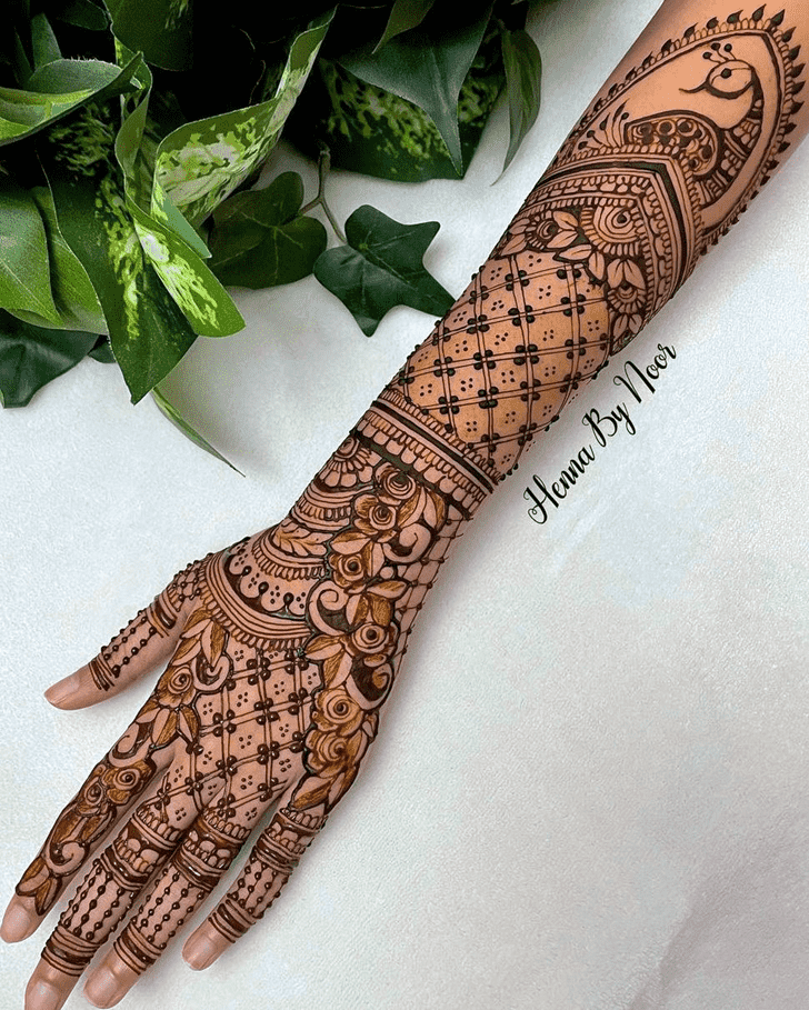 Excellent Bride Henna Design
