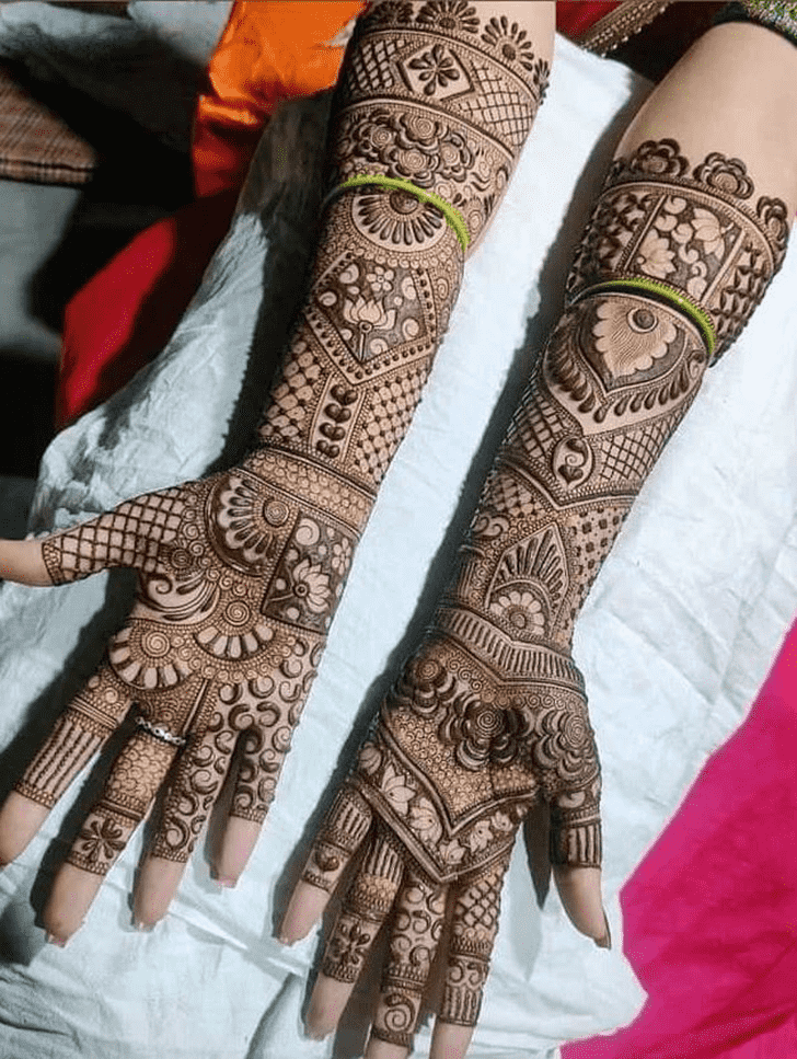 Fair Bride Henna Design