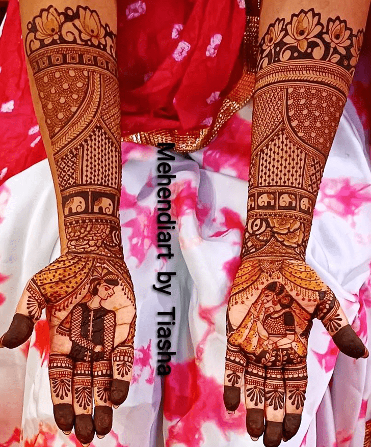 Splendid Bride Henna Design