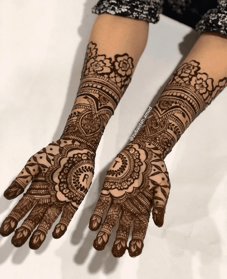 Adorable California Henna Design