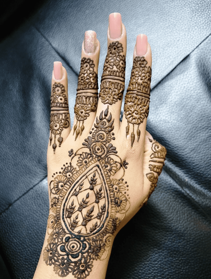 Appealing California Henna Design