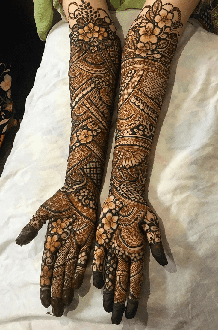 Gorgeous California Henna Design