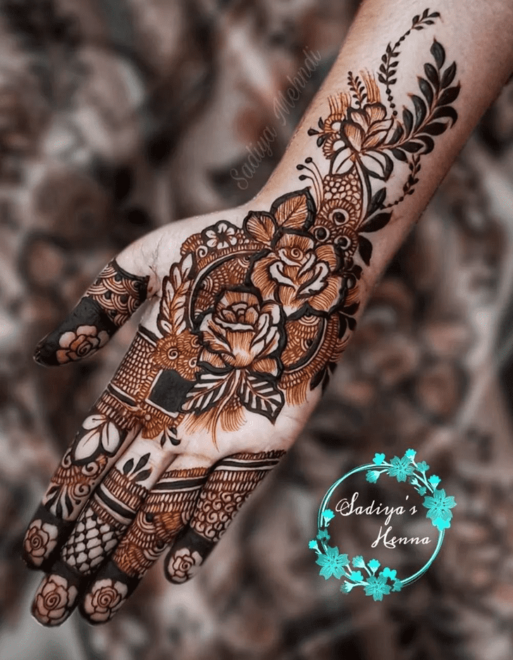 Inviting California Henna Design