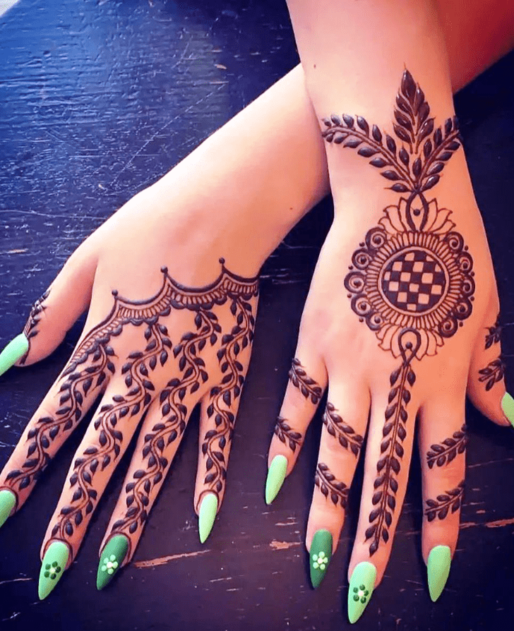 Pretty California Henna Design