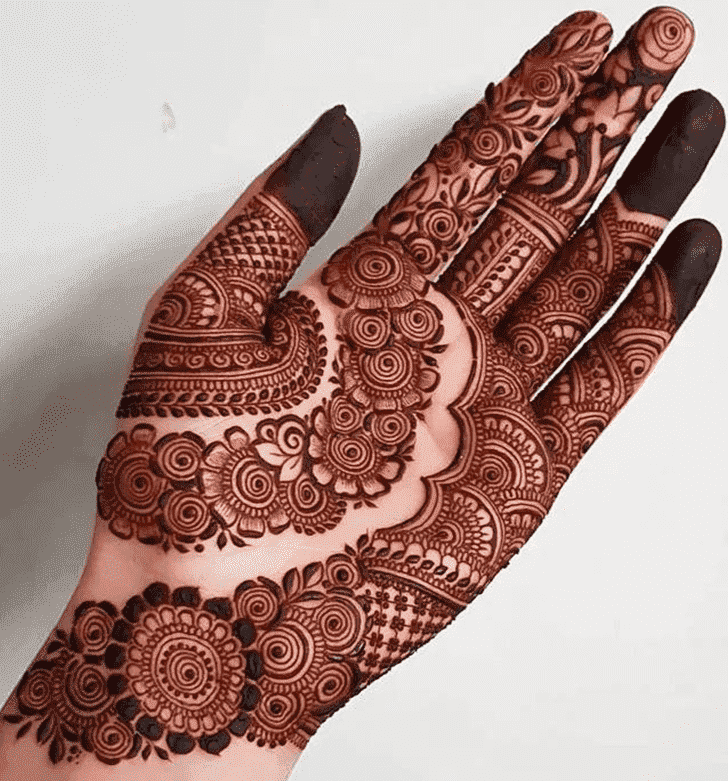 Delicate Canada Henna Design