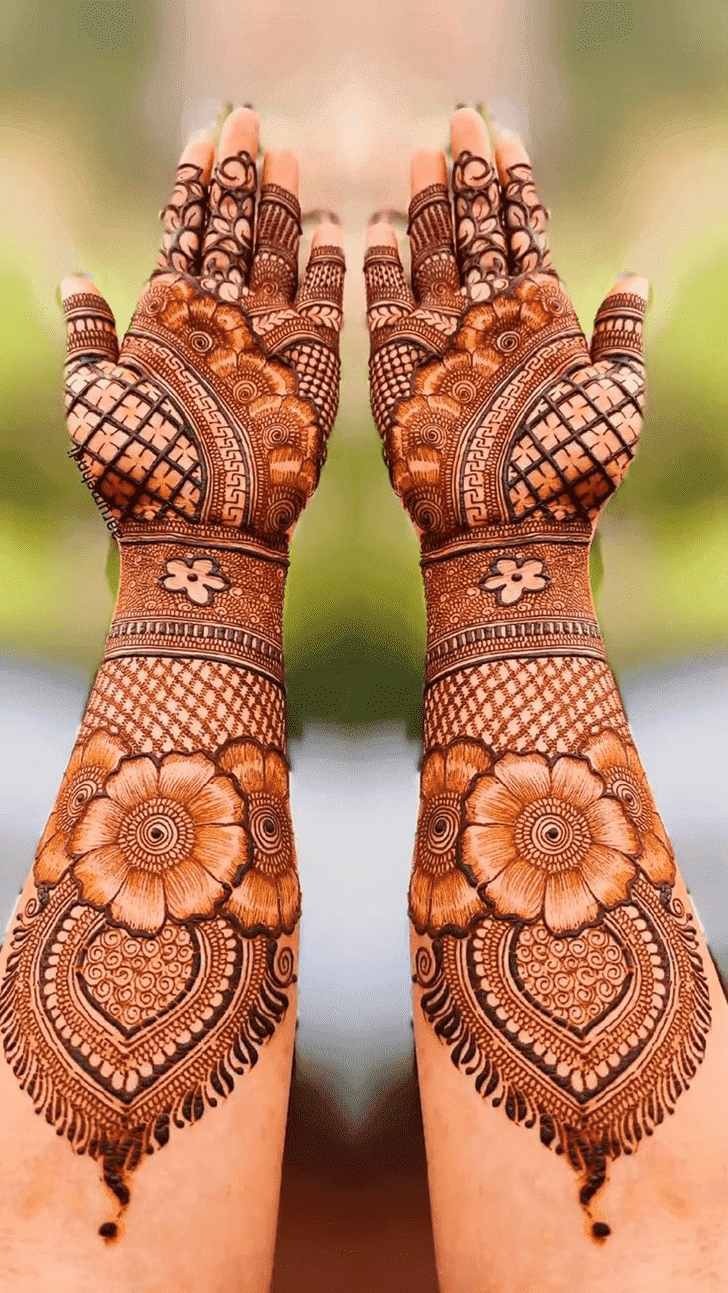 Awesome Canada Henna Design