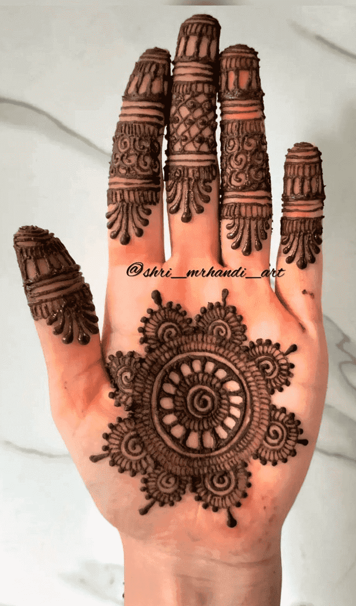 Stunning Canada Henna Design