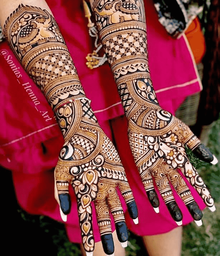Beauteous Celebrity Henna Design