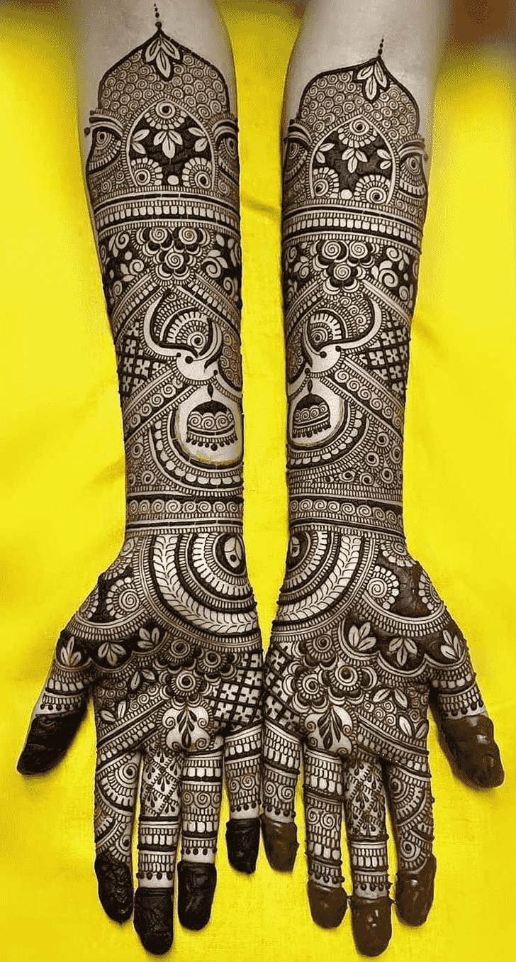Arm Celebrity Henna Design