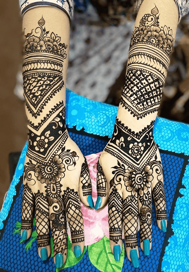 Arm Chandigarh Henna Design