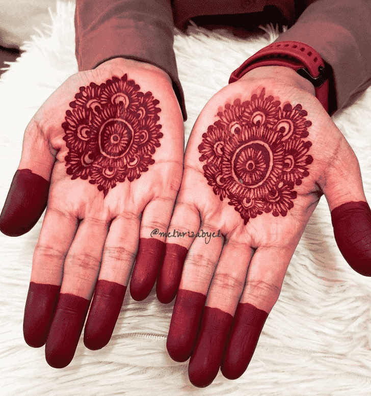 Exquisite Chandigarh Henna Design
