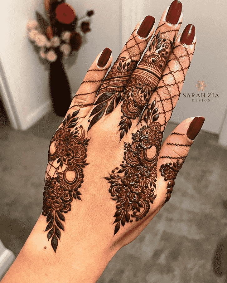 Magnificent Chandigarh Henna Design