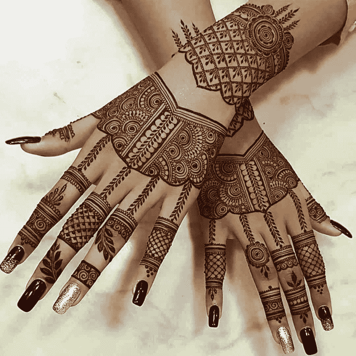 Stunning Chandigarh Henna Design