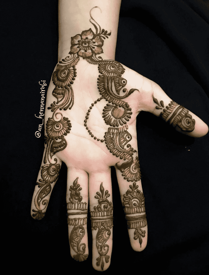 Adorable Chennai Henna Design