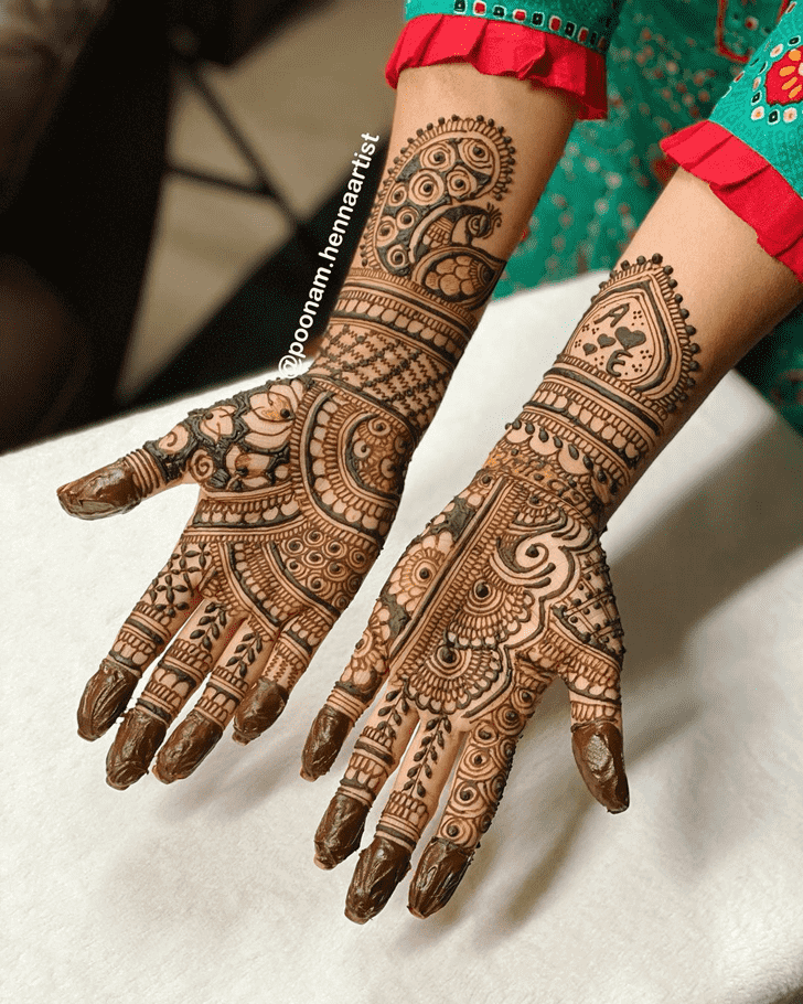 Pleasing Chennai Henna Design