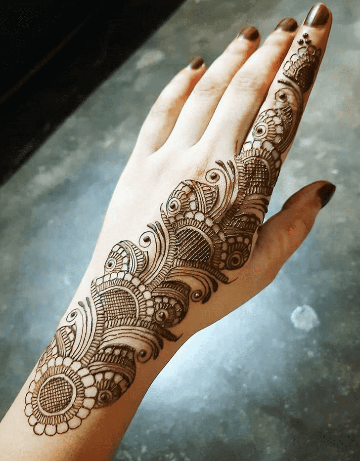 Refined Chennai Henna Design