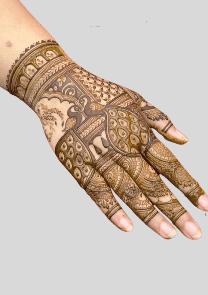 Appealing Chile Henna Design