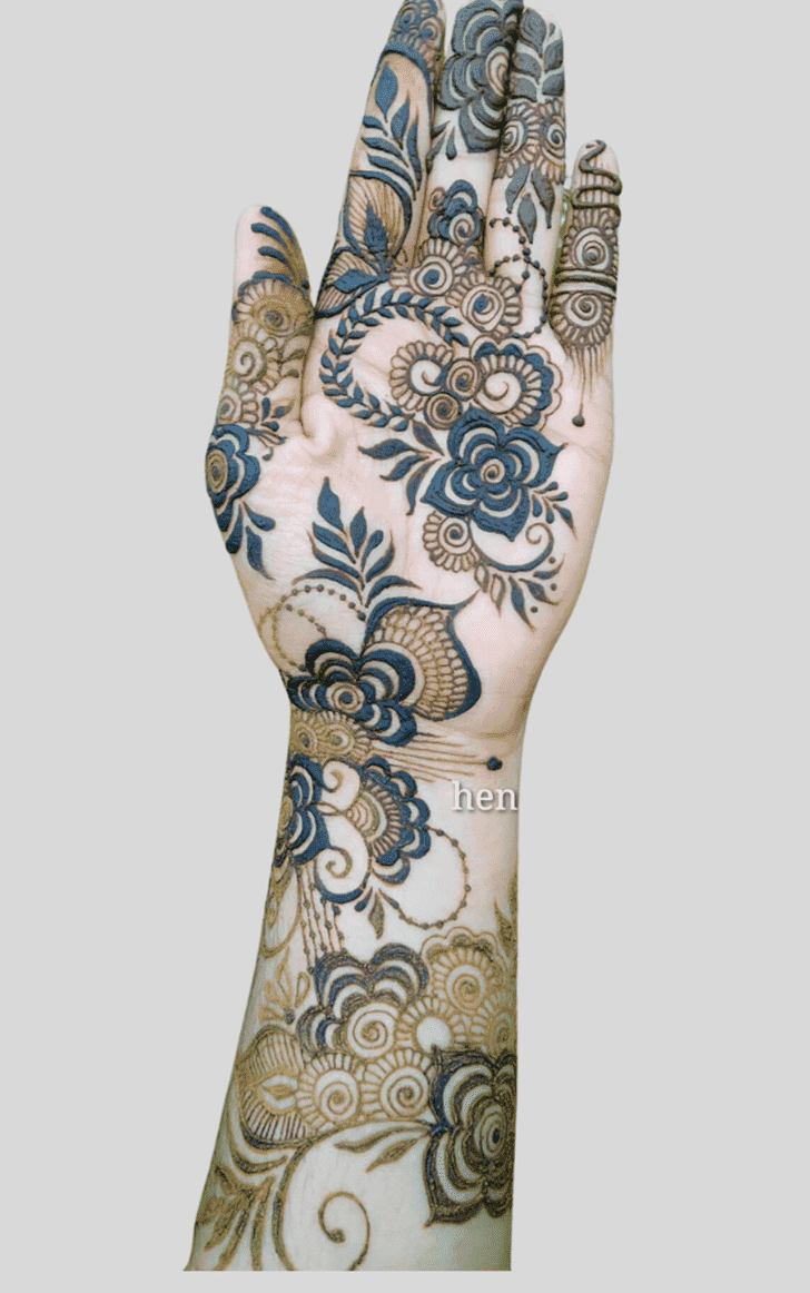 Beauteous Chile Henna Design