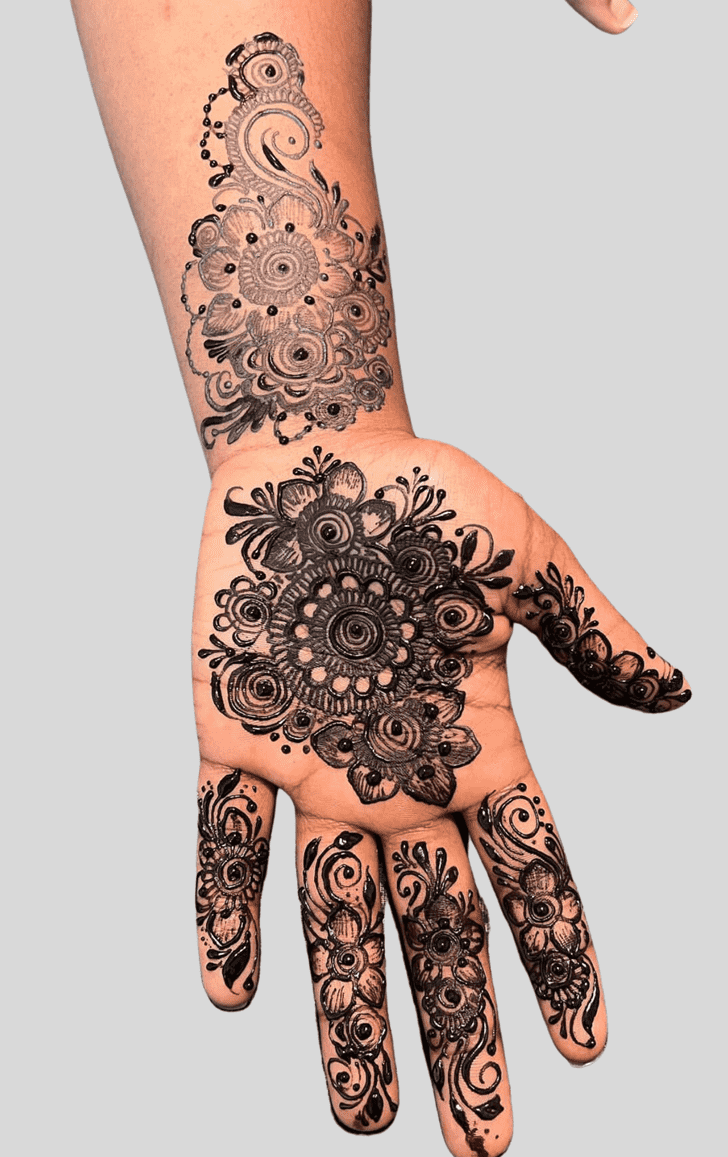 Comely Chile Henna Design
