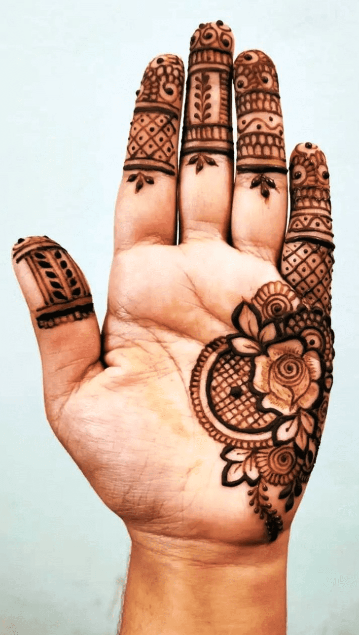 Magnetic Chinese Henna Design