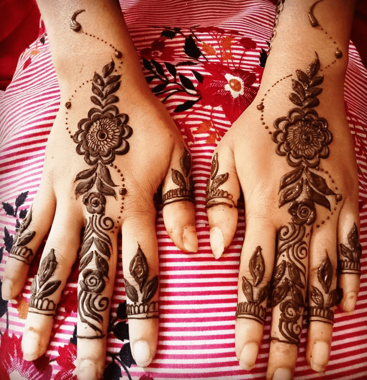 Delightful Chittagong Henna Design