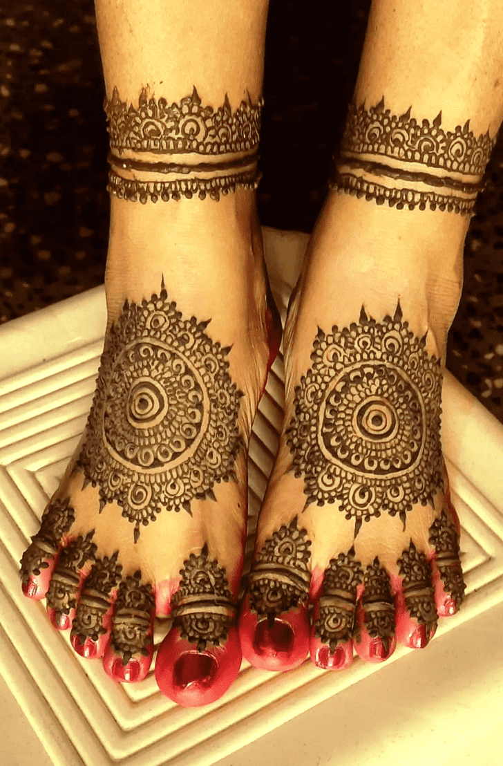 90 Beautiful Leg Mehndi Designs for every occasion || Henna patterns for  Feet | Bling Sparkle