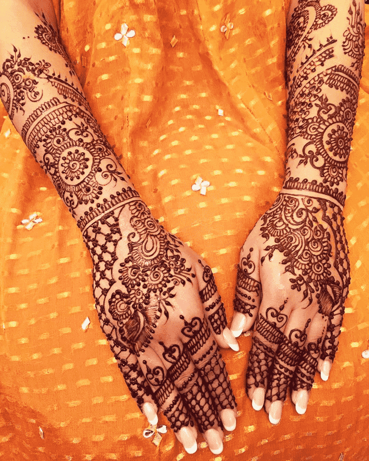 Appealing Coimbatore Henna Design
