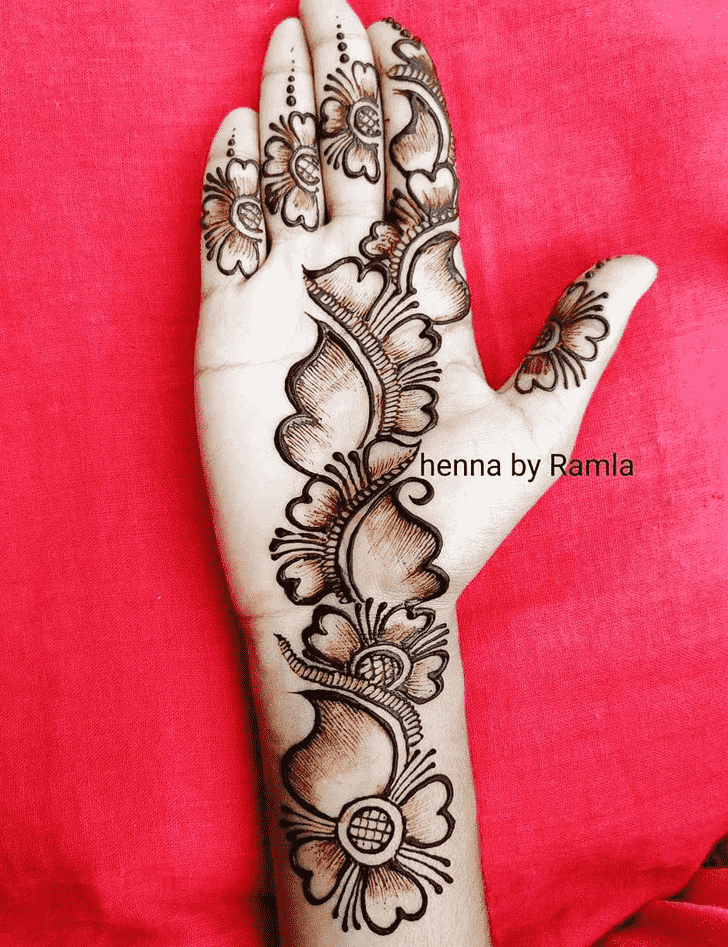 Stunning Coimbatore Henna Design