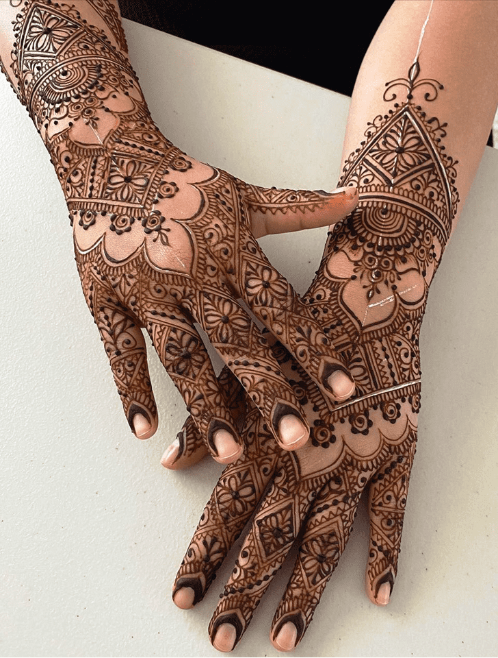 Dazzling Colorado Henna Design