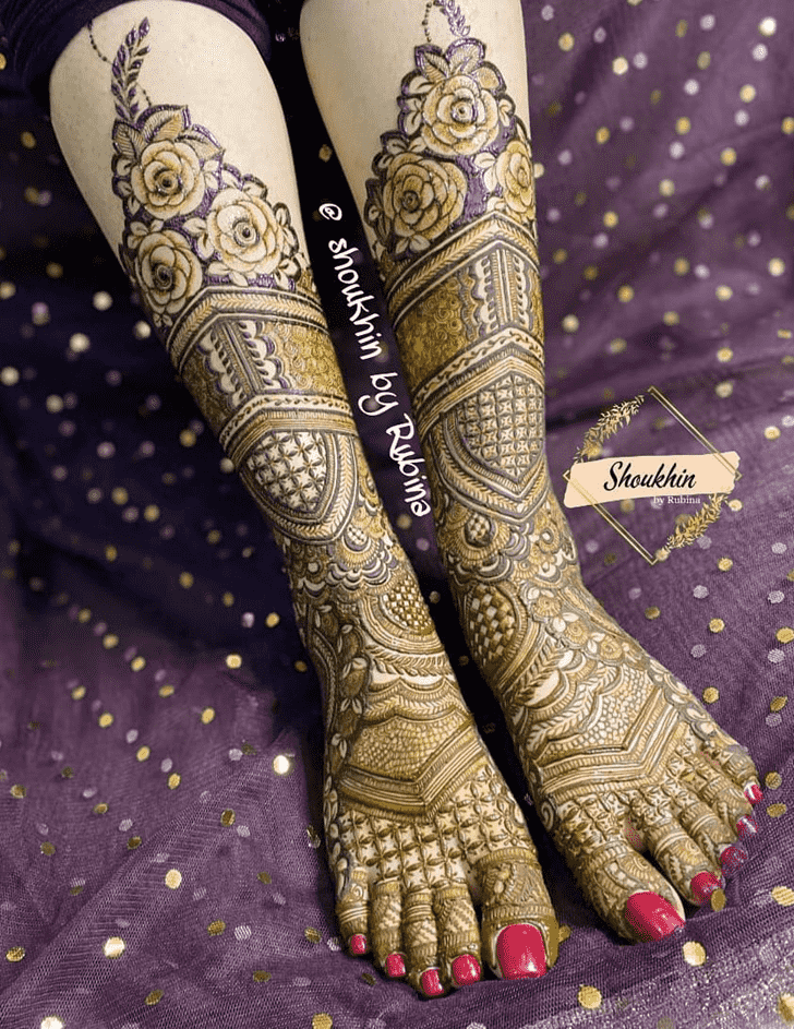 Beauteous Comilla Henna Design