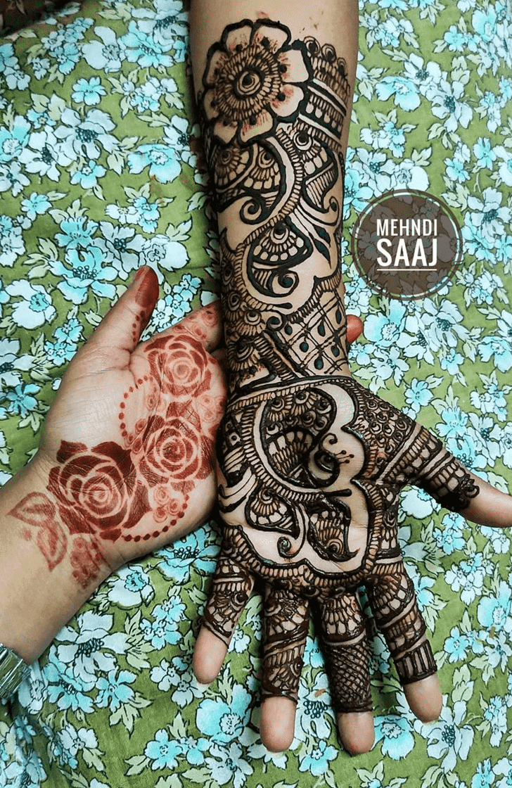 Marvelous Comilla Henna Design