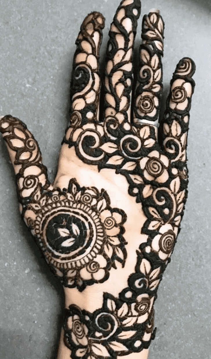 Arm Creative Henna Design