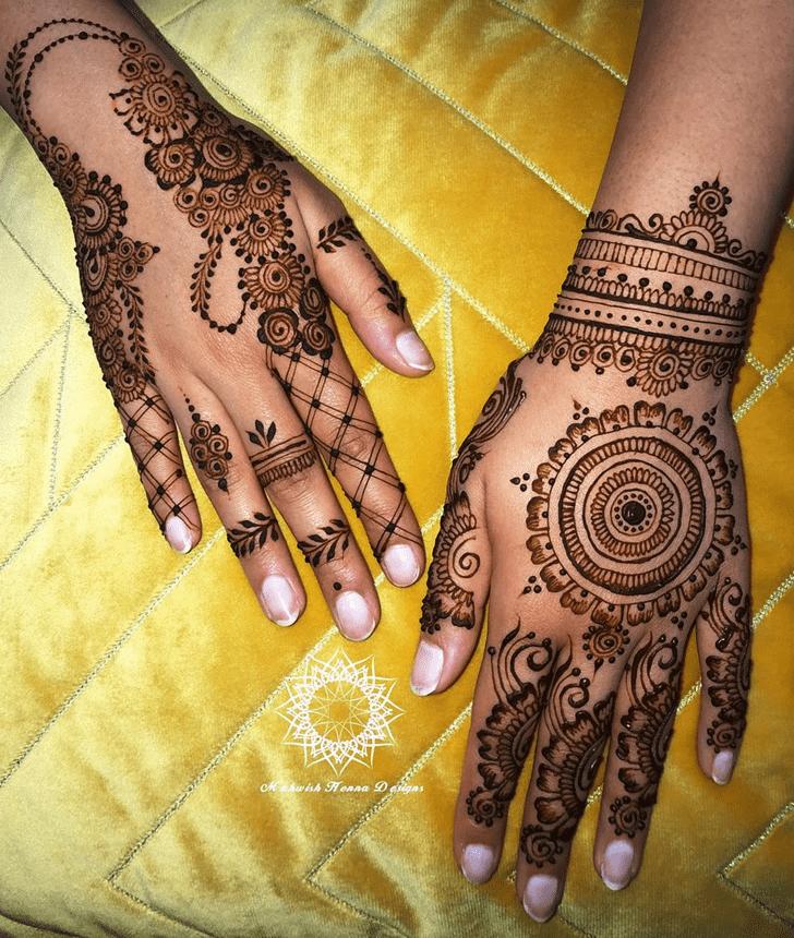 Fascinating Creative Henna Design