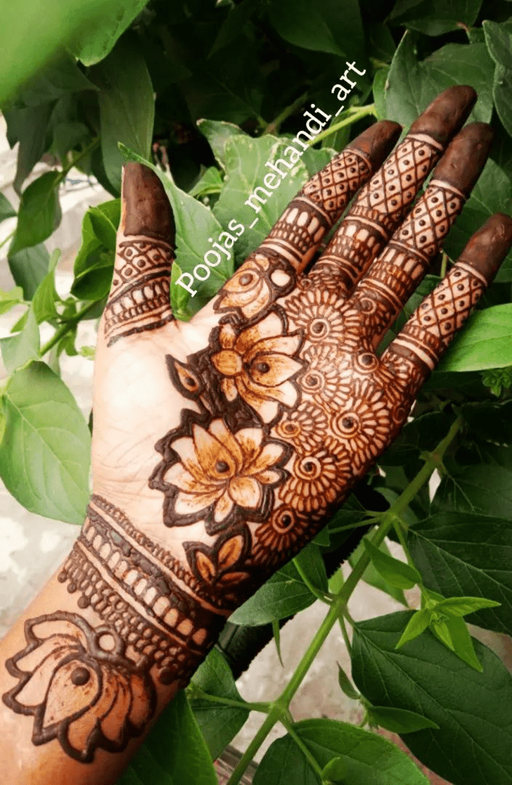 Nice Creative Henna Design