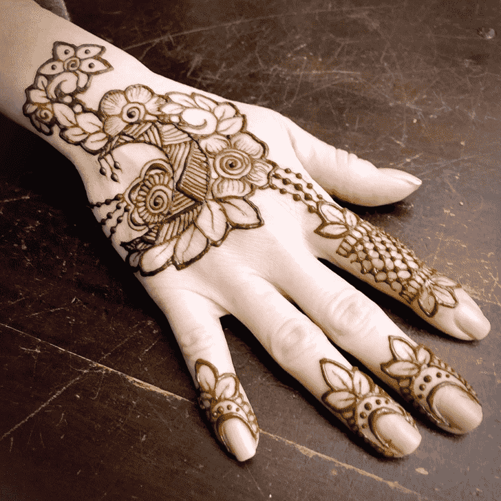 Alluring Cute Henna design