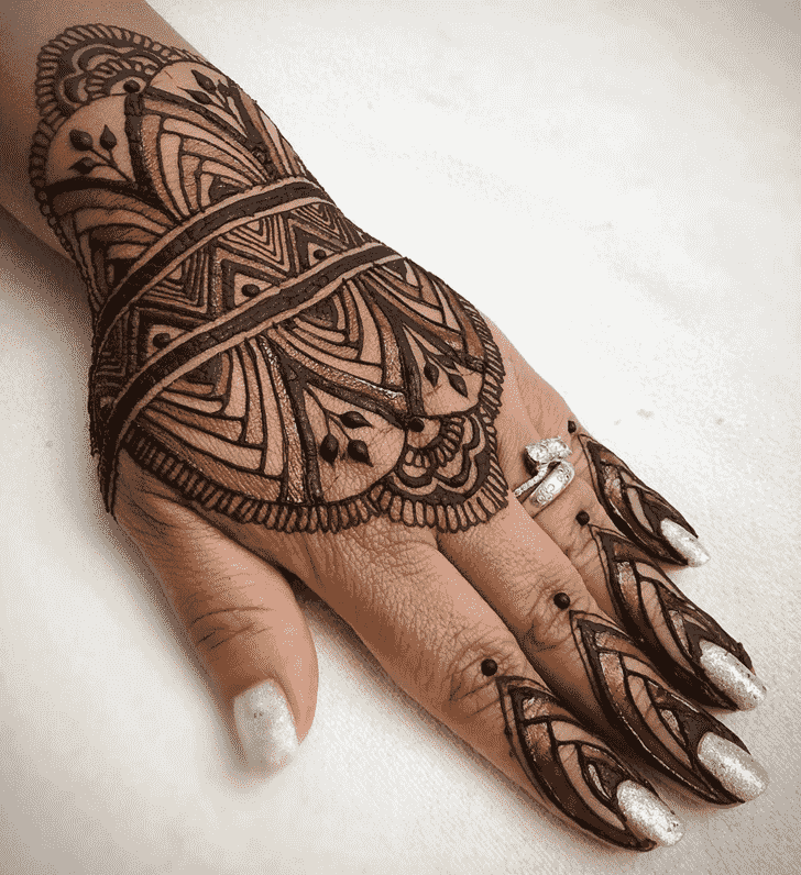 Captivating Cute Henna design
